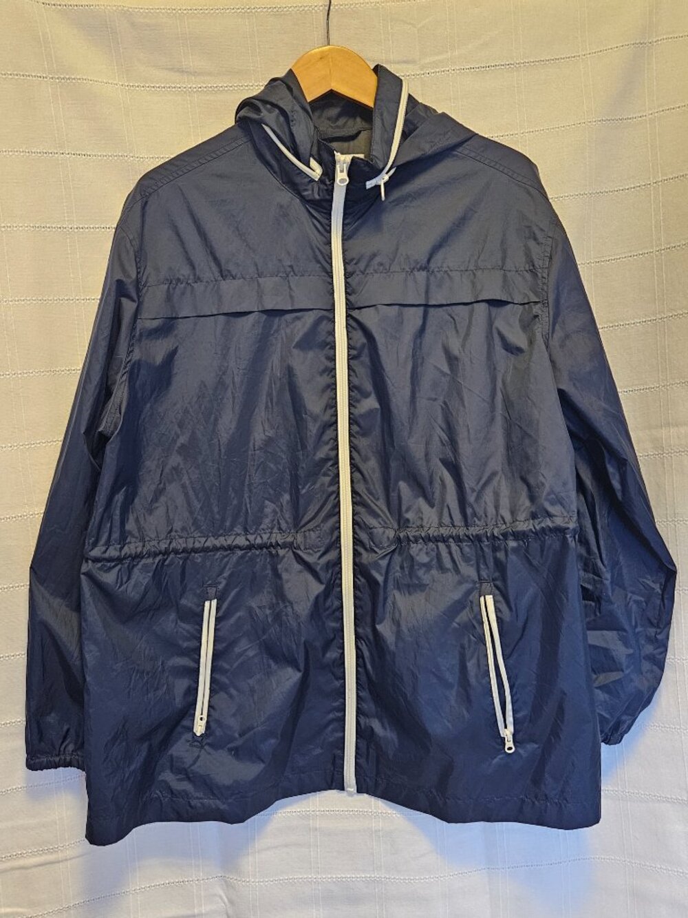 Old Navy Women's Full Zip Windbreaker With Hood